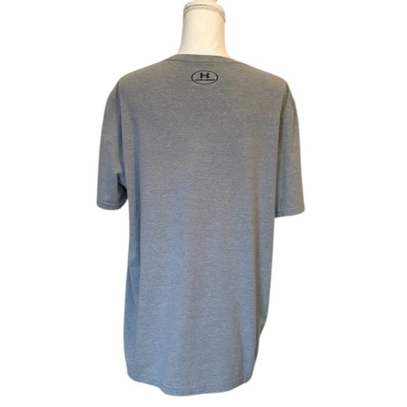 Under Armour Heat Gear Gray “Home of the Brave” Men’s Large Short Sleeve Tee - Picture 3 of 11